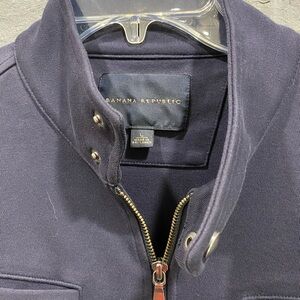 Banana Republic Dark Blue Zip-Up Jacket